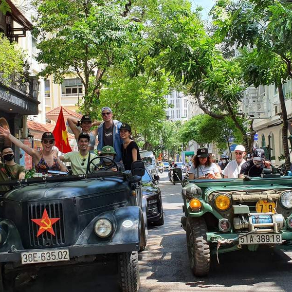 Hanoi City  & Street Food Jeep Tour
