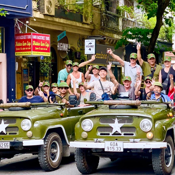 Hanoi City  & Street Food Jeep Tour