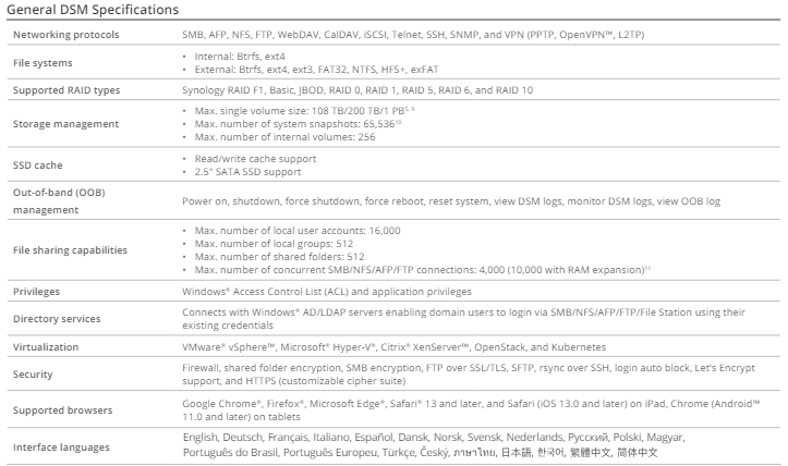 Thiết bị lưu trữ mạng NAS Synology FS3410 Thiết bị lưu trữ mạng NAS Synology FS3410