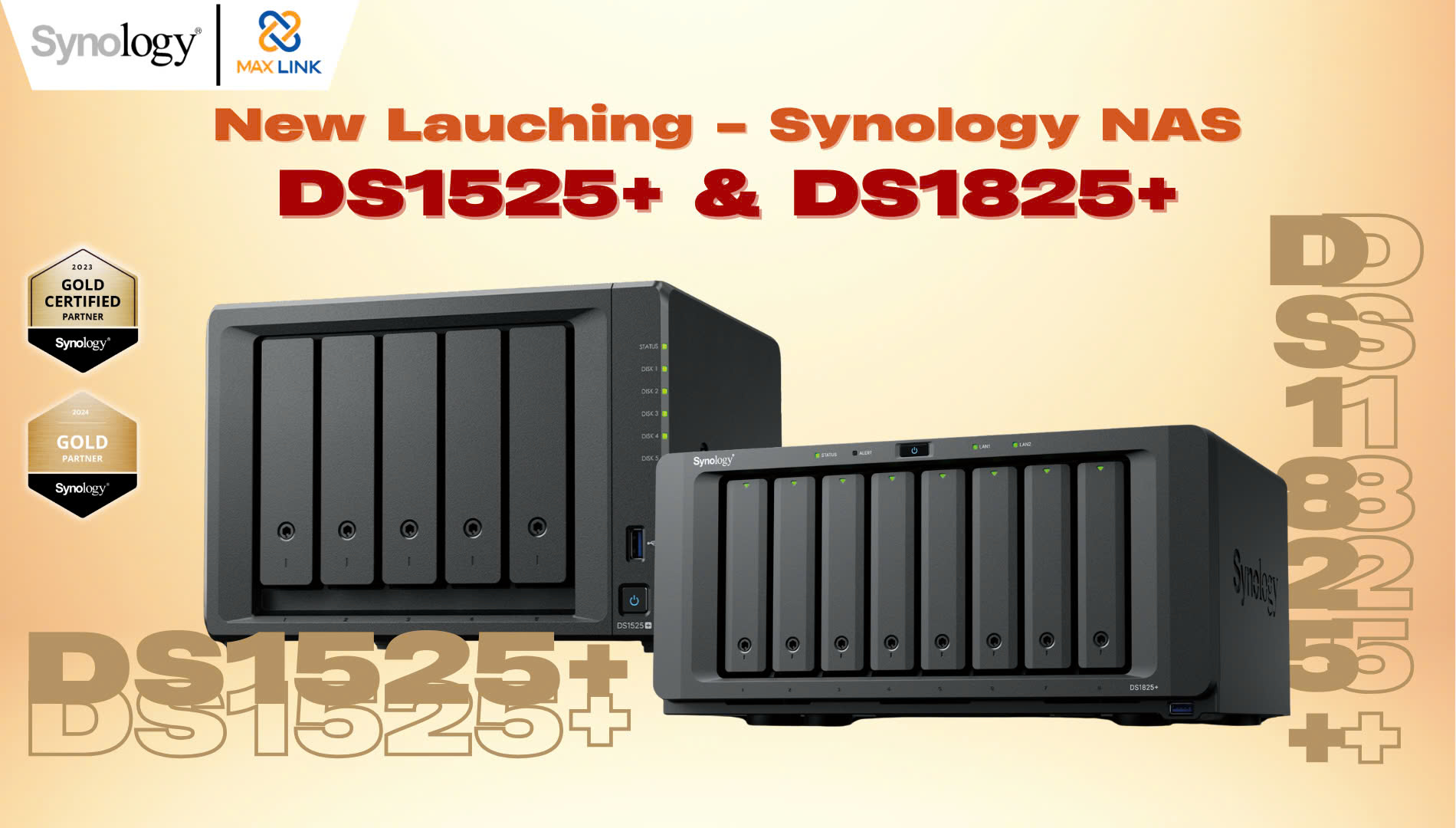 Synology Cho Ra Mắt Thiết Bị Lưu Trữ Mạng NAS Mới DS1525+ và DS1825+ Synology Cho Ra Mắt Thiết Bị Lưu Trữ Mạng NAS Mới DS1525+ và DS1825+
