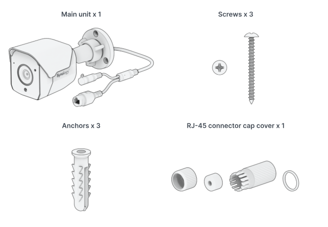 Camera IP Synology BC500 Camera IP Synology BC500