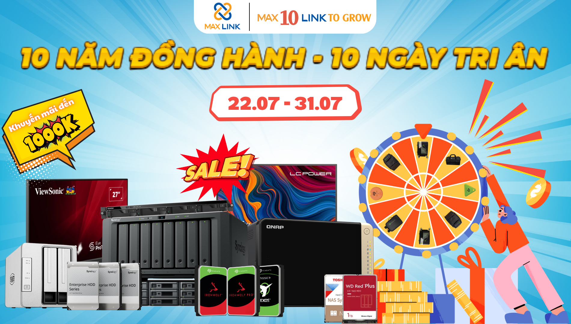 CTKM: “10 NĂM ĐỒNG HÀNH – 10 NGÀY TRI ÂN” CTKM: “10 NĂM ĐỒNG HÀNH – 10 NGÀY TRI ÂN”