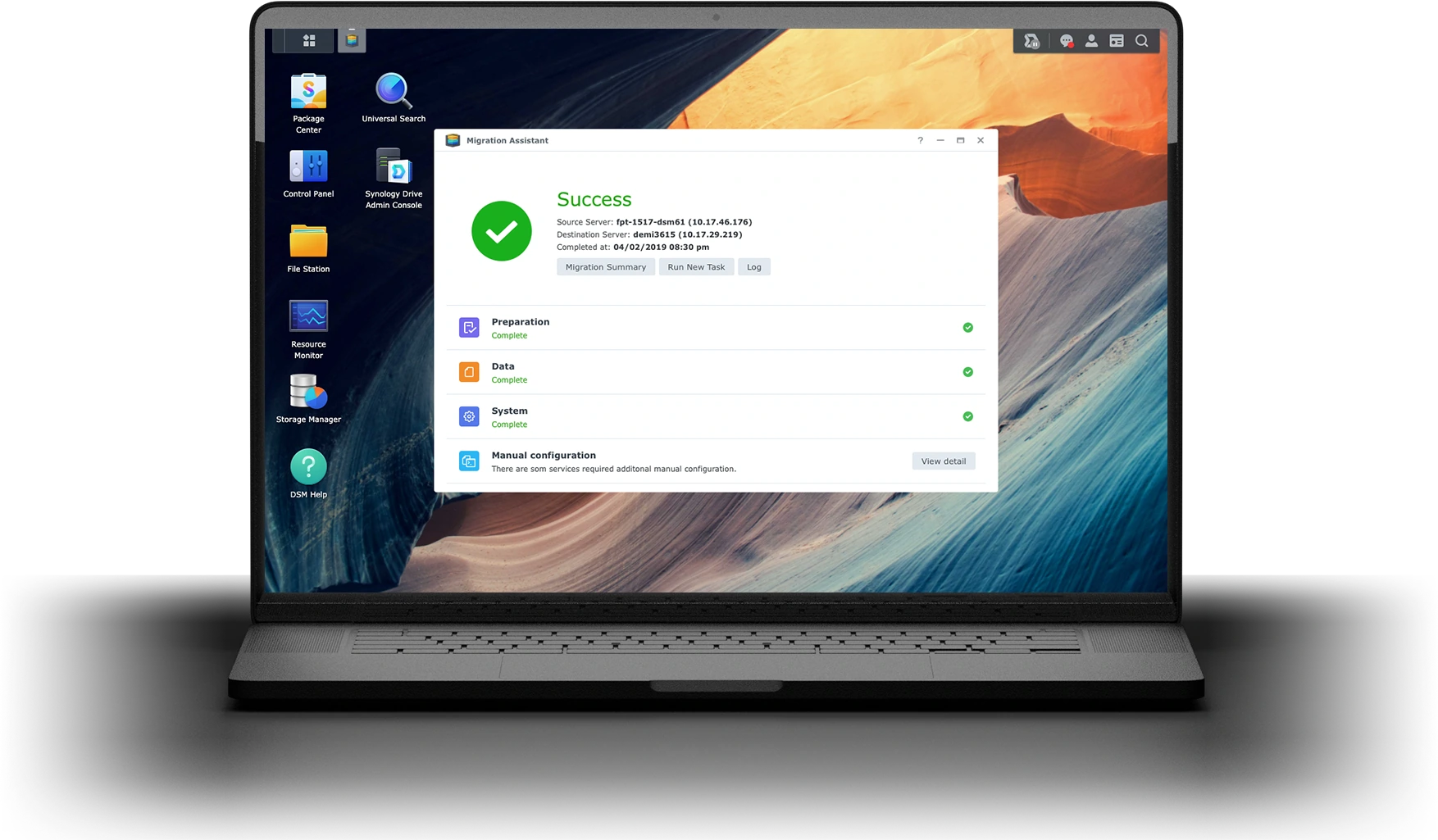 Migration Assistant Di Chuyển Dữ Liệu NAS Synology Migration Assistant Di Chuyển Dữ Liệu NAS Synology