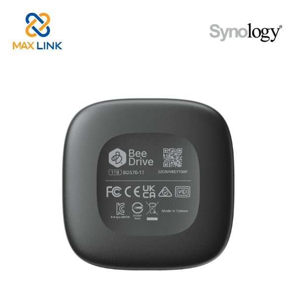 Ổ cứng di động Synology BeeDrive 1TB BDS70-1T Ổ cứng di động Synology BeeDrive 1TB BDS70-1T