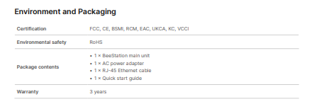 Ổ cứng di động Synology BeeStation Plus BST170-8T Ổ cứng di động Synology BeeStation Plus BST170-8T