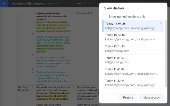 Phát Triển Doanh Nghiệp Với Synology Office Suite Phát Triển Doanh Nghiệp Với Synology Office Suite