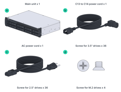 Thiết bị lưu trữ mạng NAS Synology RS1226+ Thiết bị lưu trữ mạng NAS Synology RS1226+