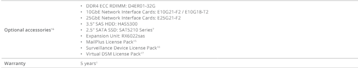 Thiết bị lưu trữ mạng NAS Synology HD6500 Thiết bị lưu trữ mạng NAS Synology HD6500