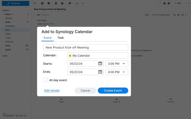 Synology MailPlus Synology MailPlus