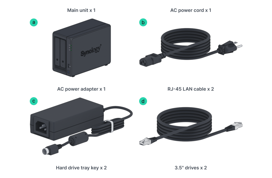 Thiết bị ActiveProtect Synology DP320 Thiết bị ActiveProtect Synology DP320