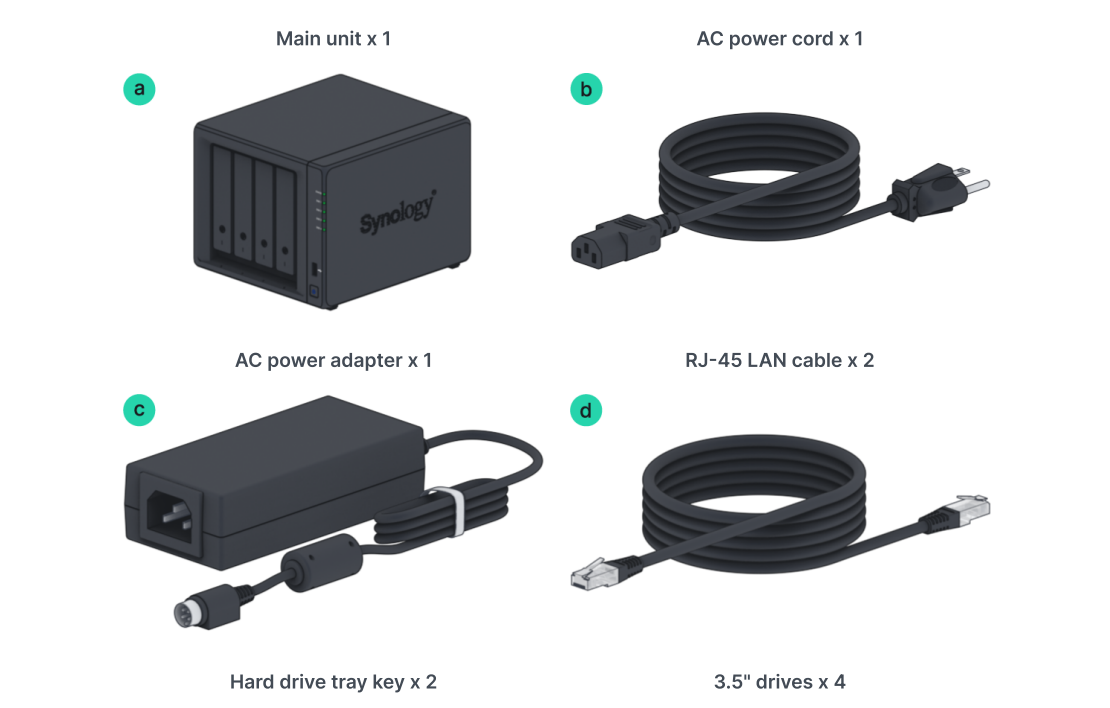 Thiết bị ActiveProtect Synology DP340 Thiết bị ActiveProtect Synology DP340