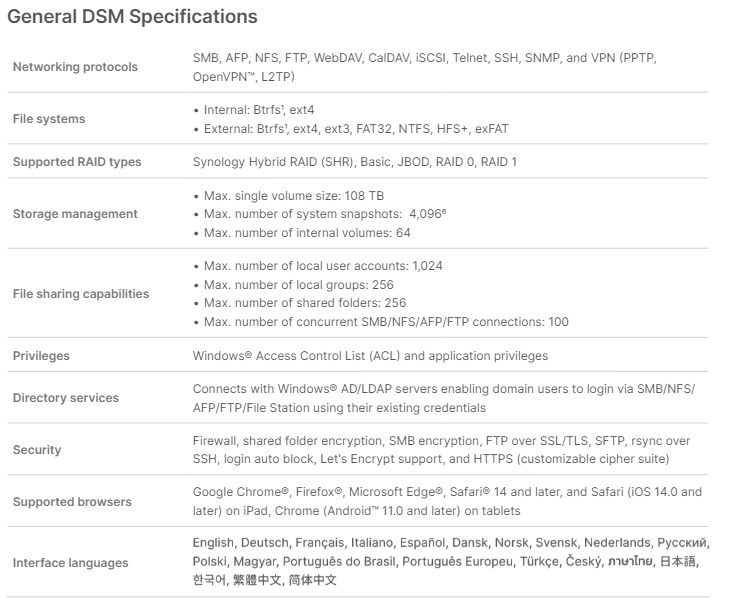 Thiết bị lưu trữ mạng NAS Synology DS223j Thiết bị lưu trữ mạng NAS Synology DS223j