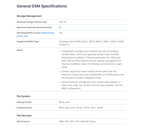Thiết bị lưu trữ mạng NAS Synology DS425+ Thiết bị lưu trữ mạng NAS Synology DS425+