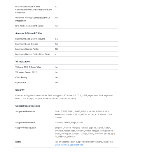 Thiết bị lưu trữ mạng NAS Synology DS425+ Thiết bị lưu trữ mạng NAS Synology DS425+