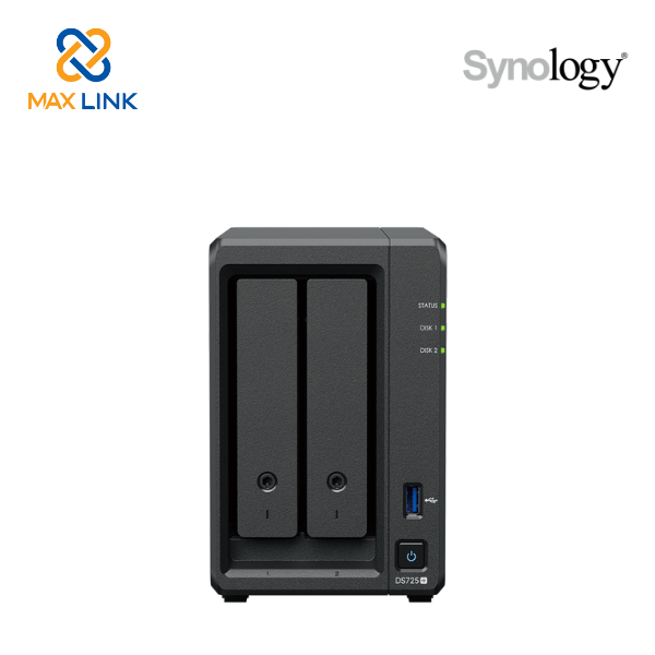 Thiết Bị Lưu Trữ Mạng NAS Synology DS725+ Thiết Bị Lưu Trữ Mạng NAS Synology DS725+