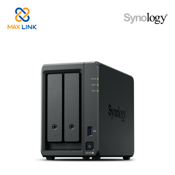Thiết Bị Lưu Trữ Mạng NAS Synology DS725+ Thiết Bị Lưu Trữ Mạng NAS Synology DS725+