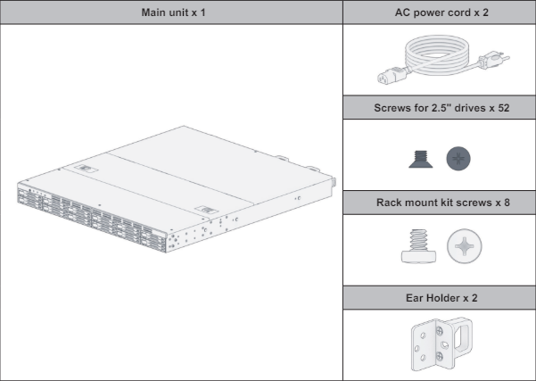 Thiết bị lưu trữ mạng NAS Synology FS2500 Thiết bị lưu trữ mạng NAS Synology FS2500