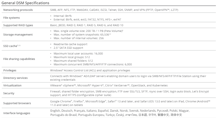 Thiết bị lưu trữ mạng NAS Synology HD6500 Thiết bị lưu trữ mạng NAS Synology HD6500