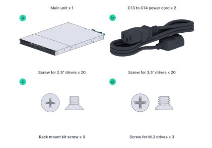 Thiết bị lưu trữ mạng NAS Synology RS1626xs+ Thiết bị lưu trữ mạng NAS Synology RS1626xs+