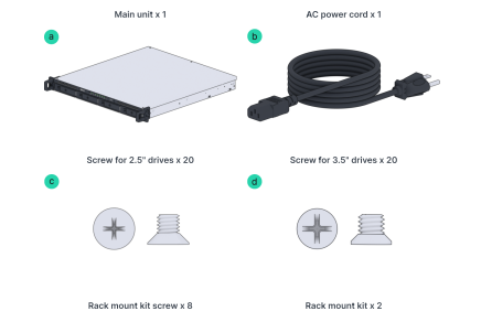 Thiết bị lưu trữ mạng NAS Synology RS826+ Thiết bị lưu trữ mạng NAS Synology RS826+
