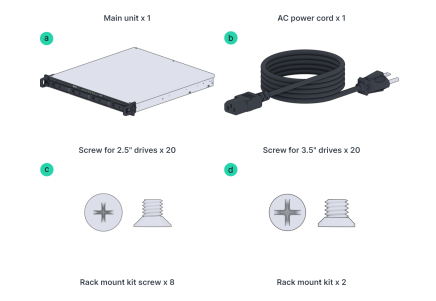 Thiết bị lưu trữ mạng NAS Synology RS826RP+ Thiết bị lưu trữ mạng NAS Synology RS826RP+