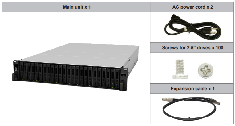 Thiết bị mở rộng NAS Synology FX2421 Thiết bị mở rộng NAS Synology FX2421