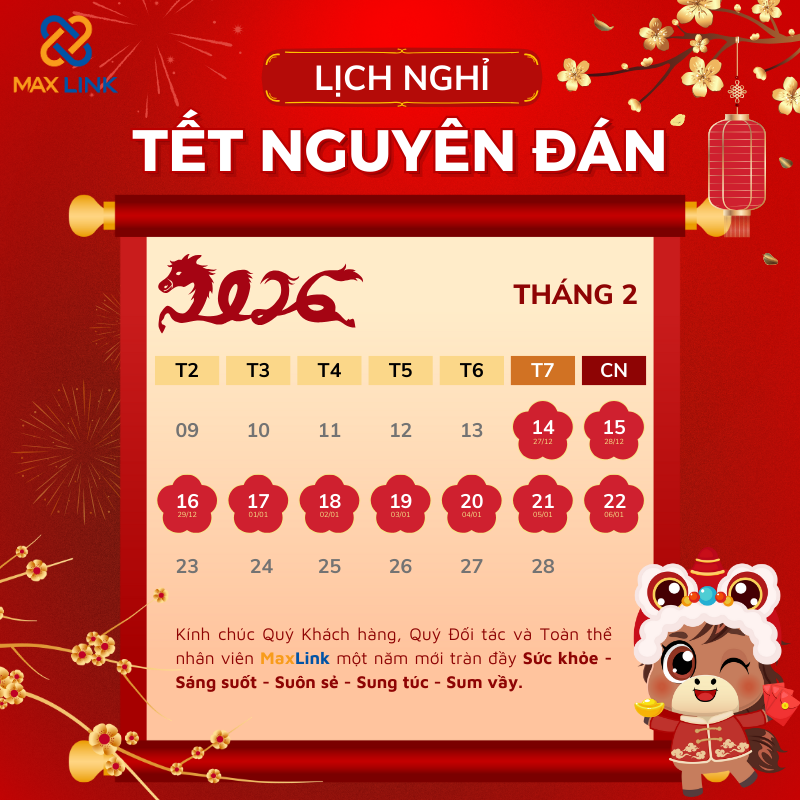 Thông Báo Lịch Nghỉ Tết Nguyên Đán Bính Ngọ 2026 Thông Báo Lịch Nghỉ Tết Nguyên Đán Bính Ngọ 2026