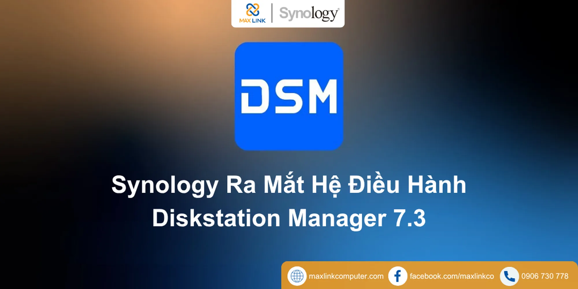 Synology Ra Mắt Hệ Điều Hành Diskstation Manager 7.3