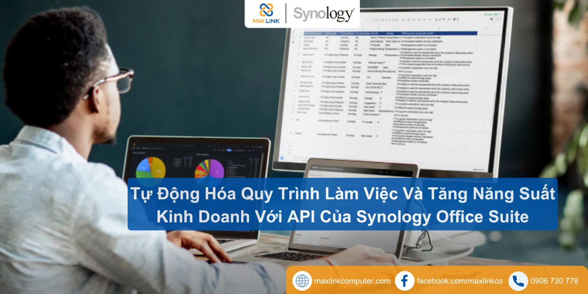 Tự Động Hóa Quy Trình Làm Việc Và Tăng Năng Suất Kinh Doanh Với API Của Synology Office Suite