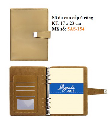 Sổ da cao cấp màu vàng kem Sổ da cao cấp màu vàng kem