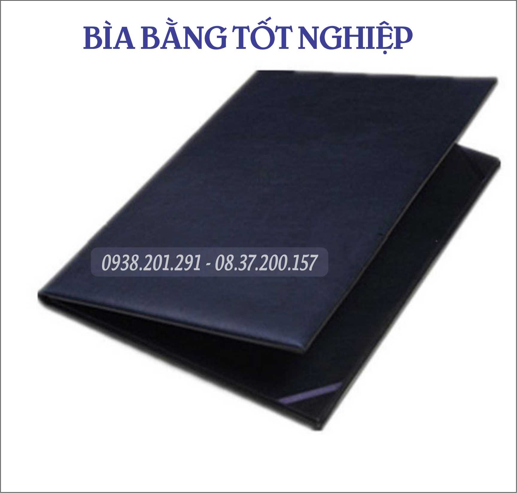 Bìa bằng chứng nhận màu xanh dương bằng simili giả da đẹp giá rẻ sản xuất tại TPHCM Bìa bằng chứng nhận màu xanh dương bằng simili giả da đẹp giá rẻ sản xuất tại TPHCM
