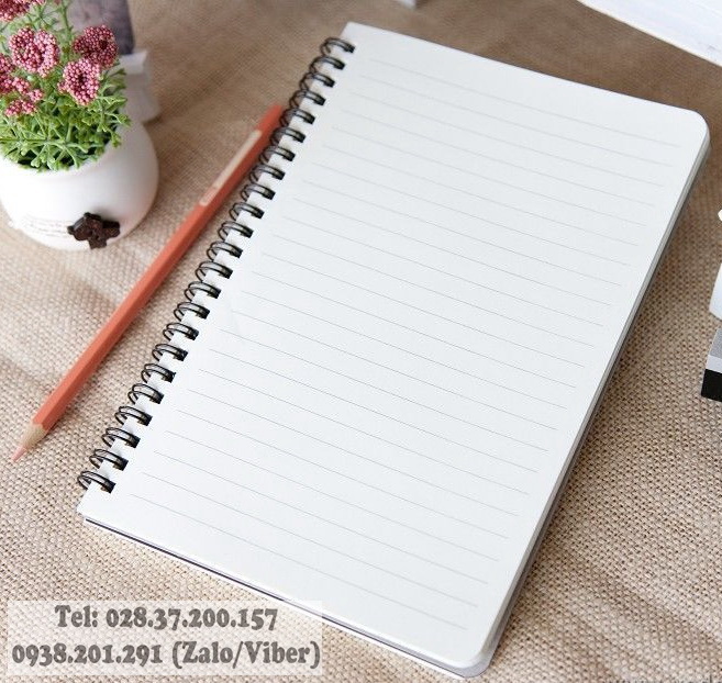 Sổ tay lò xo in quảng cáo giá rẻ tphcm làm quà tặng khách hàng thủ đức bình thạnh gò vấp phú nhuận Sổ tay lò xo in quảng cáo giá rẻ tphcm làm quà tặng khách hàng thủ đức bình thạnh gò vấp phú nhuận