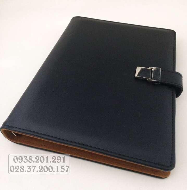Mẫu sổ tay bìa da 6 còng mới nhất năm 2018 màu xanh dương đẹp và sang trọng Mẫu sổ tay bìa da 6 còng mới nhất năm 2018 màu xanh dương đẹp và sang trọng