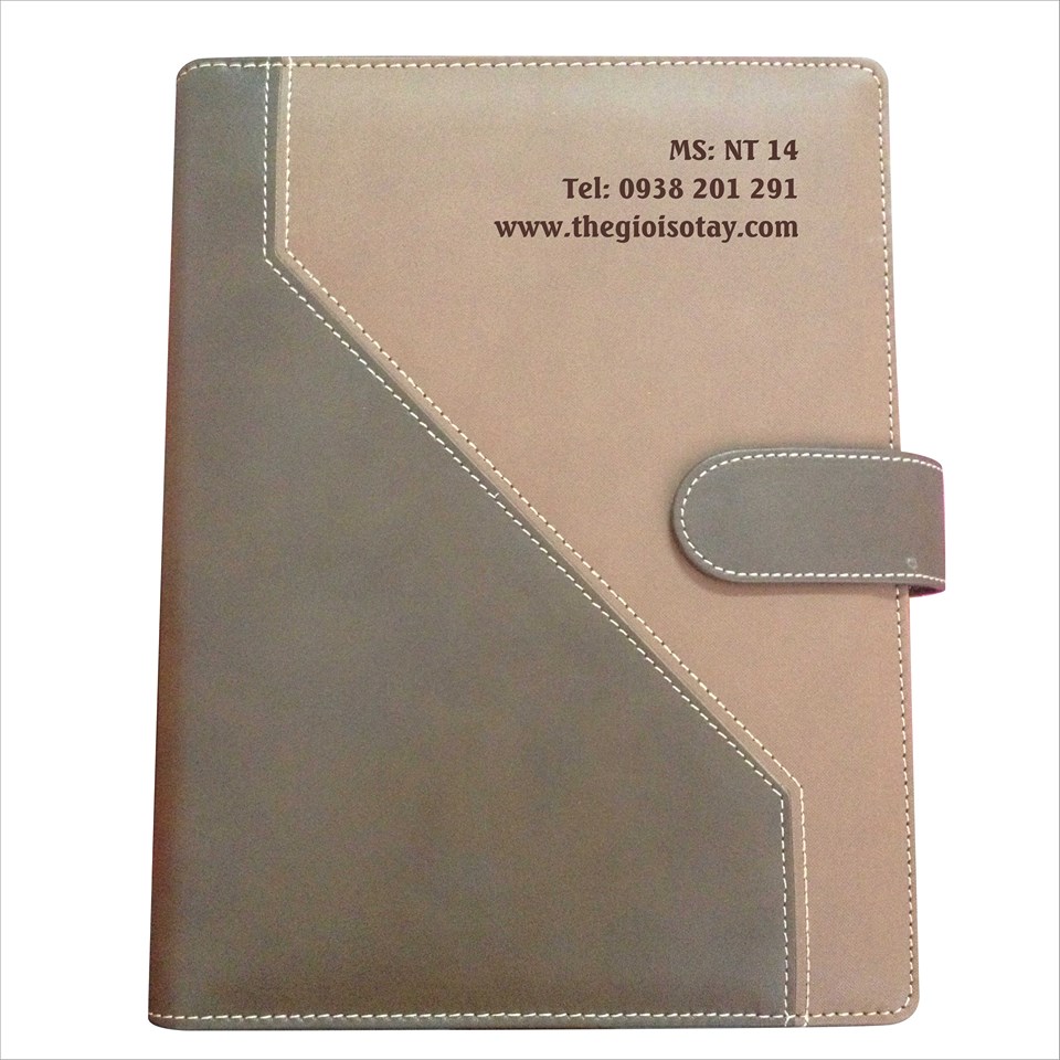 Sổ tay đẹp mẫu mới màu kem nâu đẹp 2016 Sổ tay đẹp mẫu mới màu kem nâu đẹp 2016