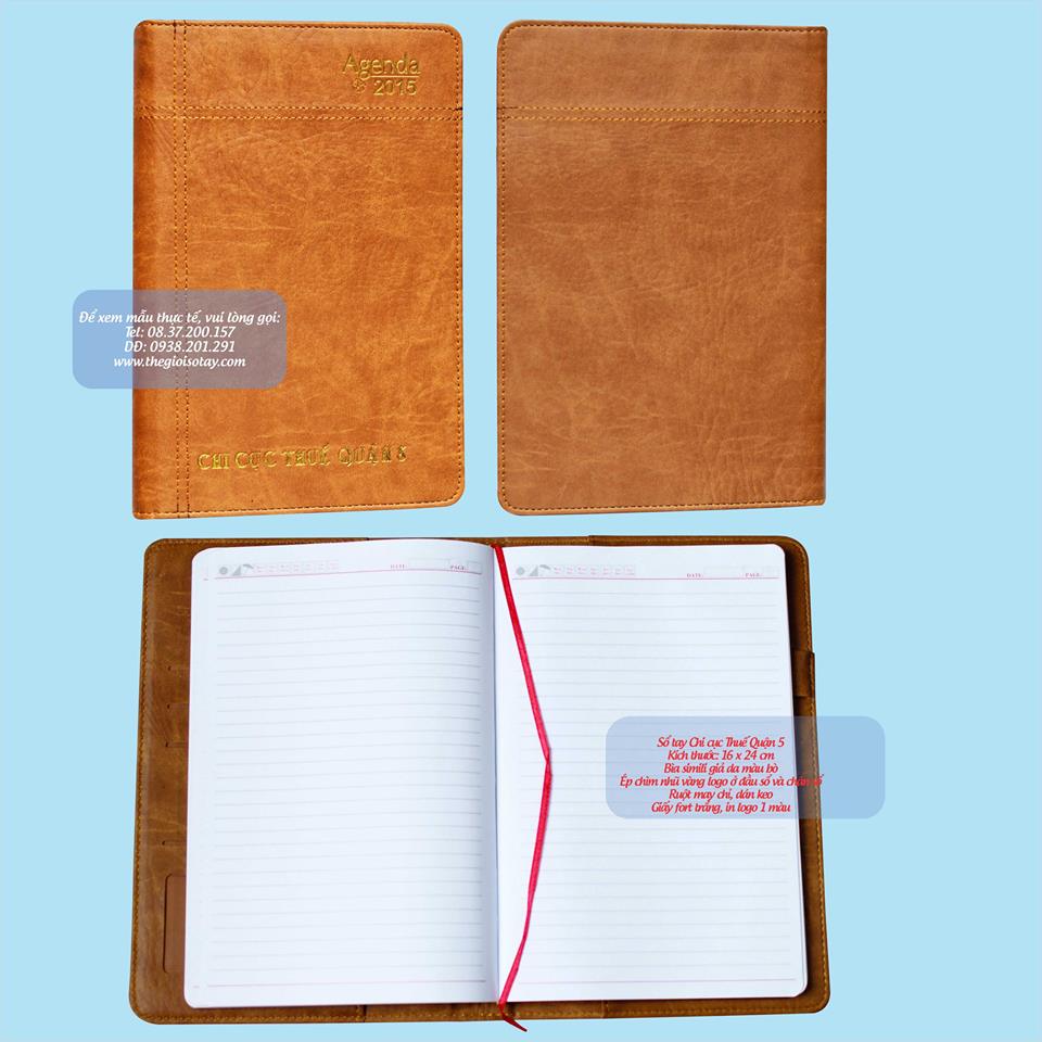 Sổ tay cao cấp bìa da đẹp màu vàng da bò mẫu 2016 in logo theo yêu cầu tại tphcm Sổ tay cao cấp bìa da đẹp màu vàng da bò mẫu 2016 in logo theo yêu cầu tại tphcm