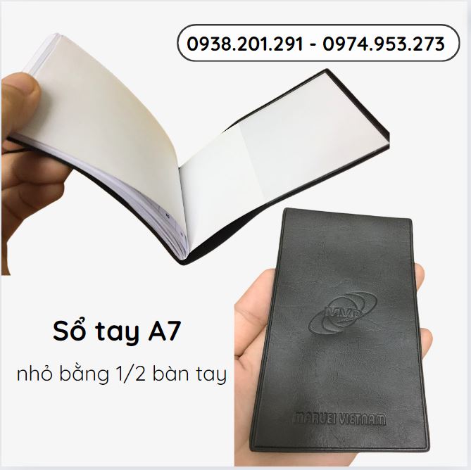Sổ tay da kích thước A7 tiện dụng phổ biến làm quà tặng và ghi chép trong văn phòng, trường học Sổ tay da kích thước A7 tiện dụng phổ biến làm quà tặng và ghi chép trong văn phòng, trường học