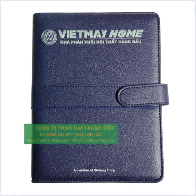 Sổ tay bìa da cao cấp Vietmayhome Sổ tay bìa da cao cấp Vietmayhome