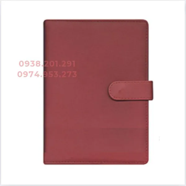 Sổ tay bìa da lò xo ms 6A11