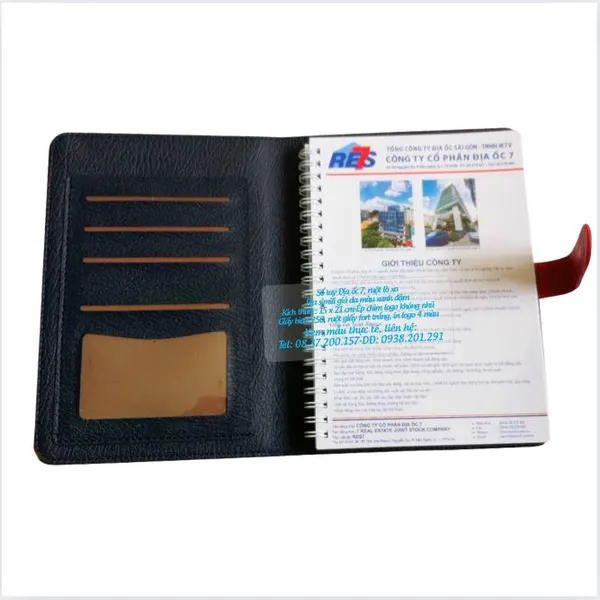 Sổ tay đẹp A5 (15 x 21cm) Địa ốc 7