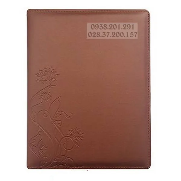 Mẫu sổ đại màu nâu da bò MS: 8P-176
