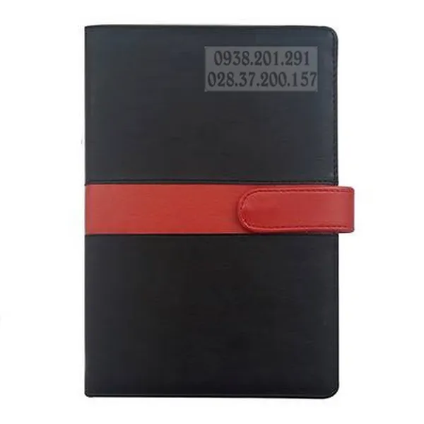 Sổ agenda tay cài màu đen 8P-164
