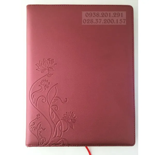 Mẫu sổ đại màu đỏ tía  MS: 8P-174
