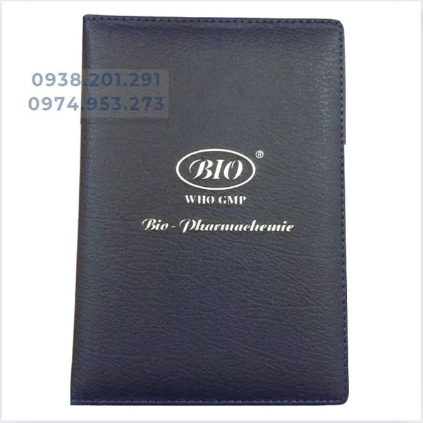 Sổ tay may chỉ keo gáy may cạnh viền
