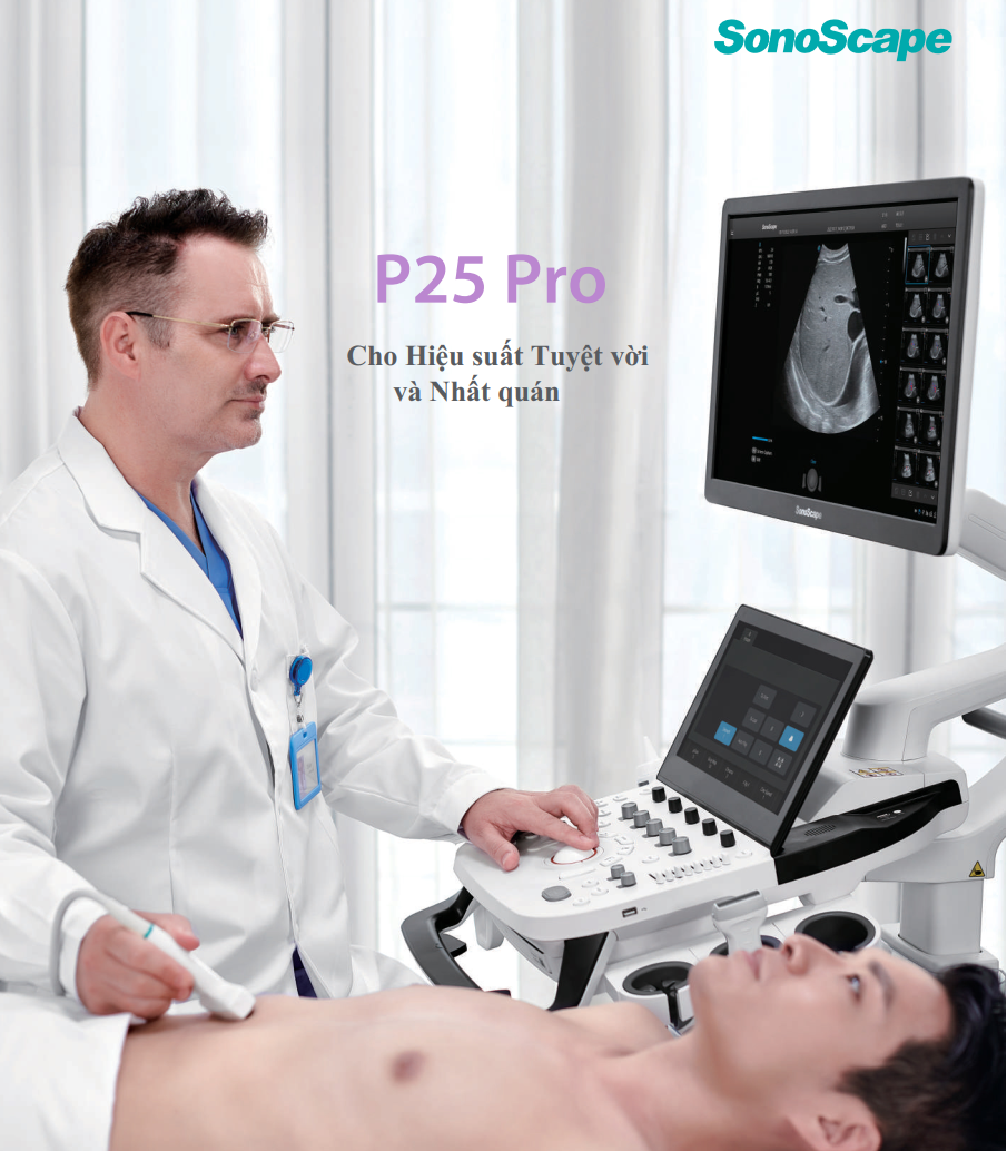 Máy siêu âm màu 5D SonoScape P25 Pro Máy siêu âm màu 5D SonoScape P25 Pro