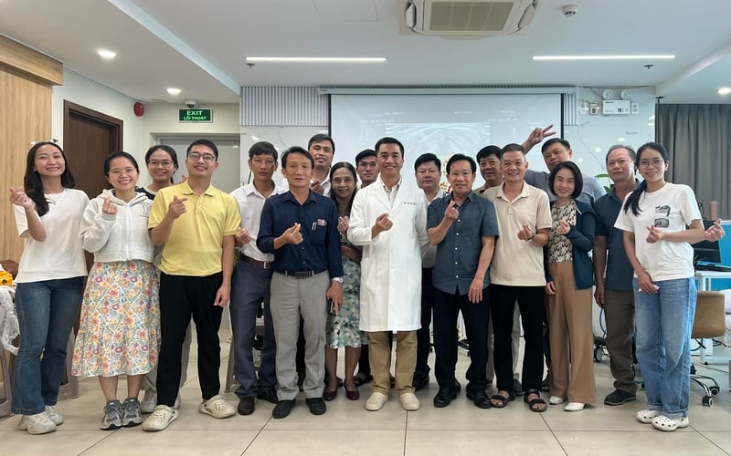 SONOSCAPE P25 PRO ĐỒNG HÀNH CÙNG LỚP HỌC CỦA BS LÊ TỰ PHÚC