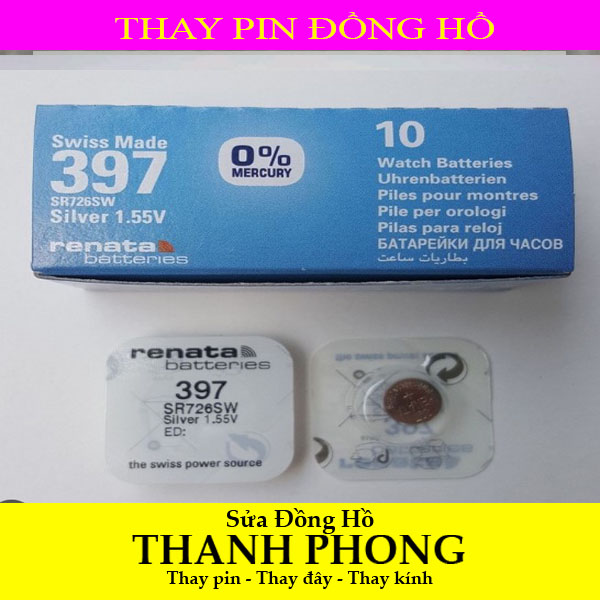 PIN ĐỒNG HỒ RENATA SR726SW