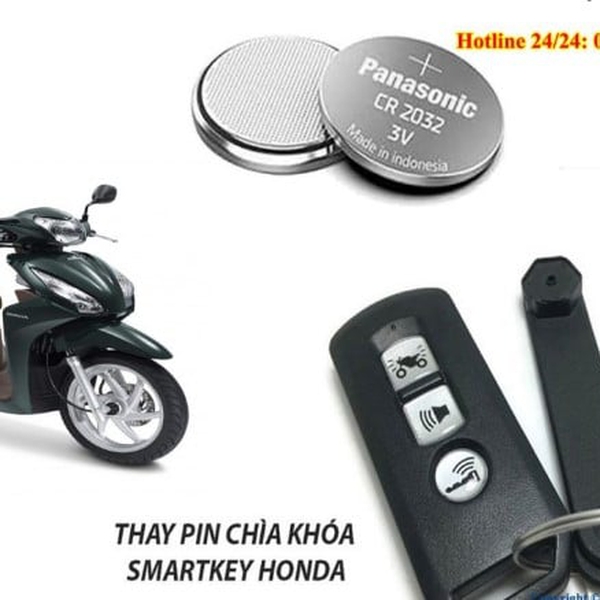 Thay Pin Remote Smartkey xe máy Honda SH Uy Tín, Lấy Liền, Giá Tốt