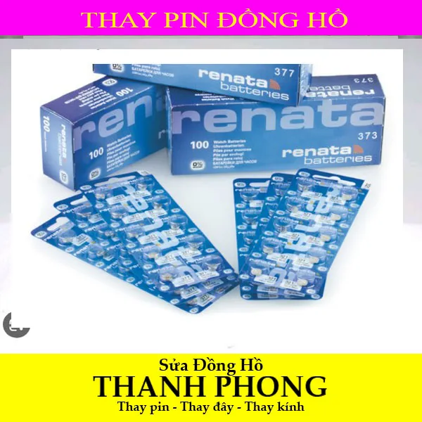 PIN ĐỒNG HỒ  RENATA SR916SW