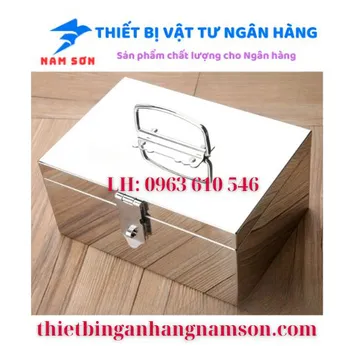 Thùng đựng tiền Inox 40 x 16 x 20 cm