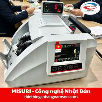 Máy đếm tiền Misuri 8100